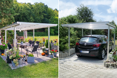 Modell Carport - Terrassendach