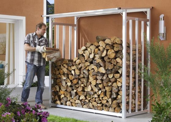 Image Kaminholz-Lager