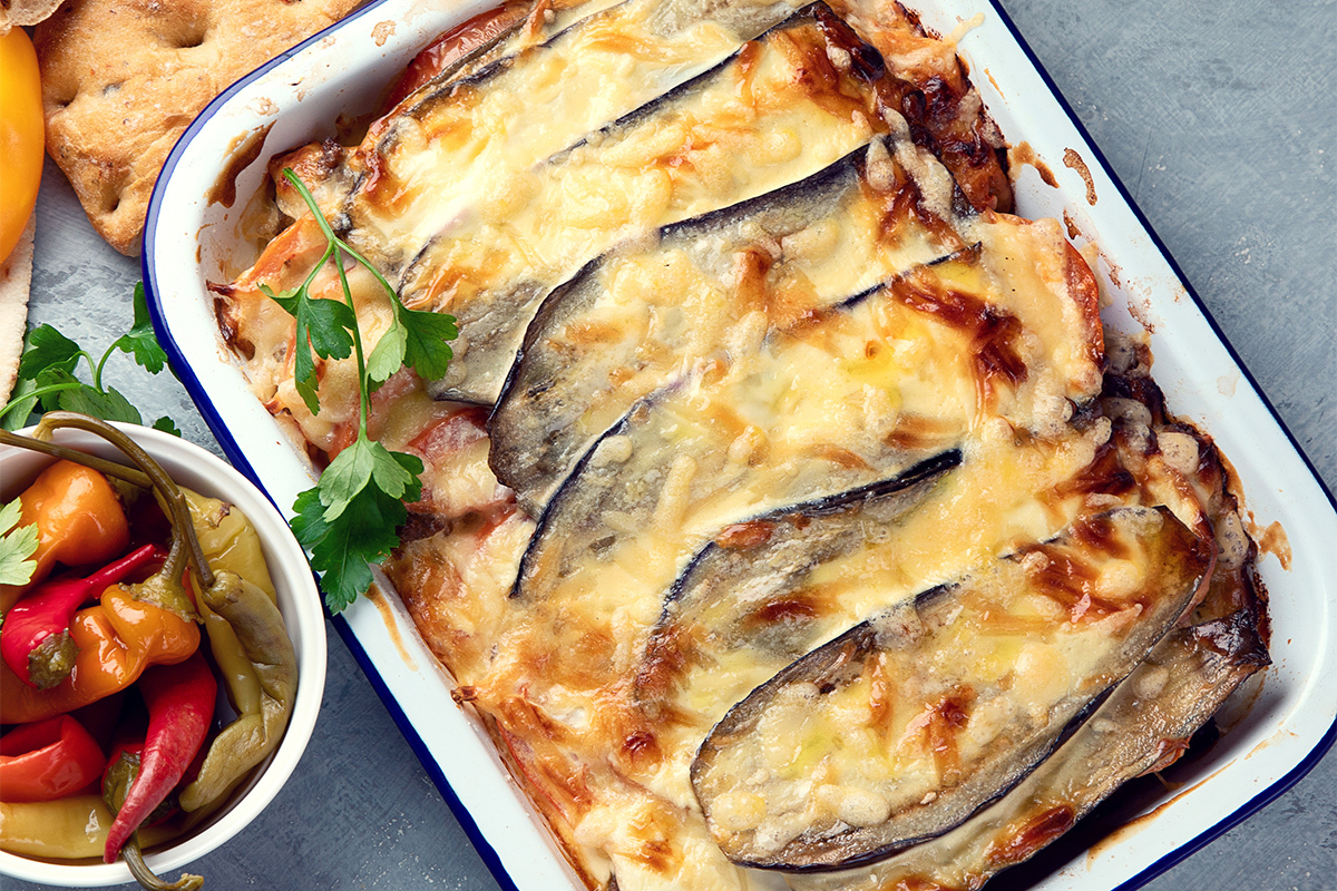 Auberginen Moussaka