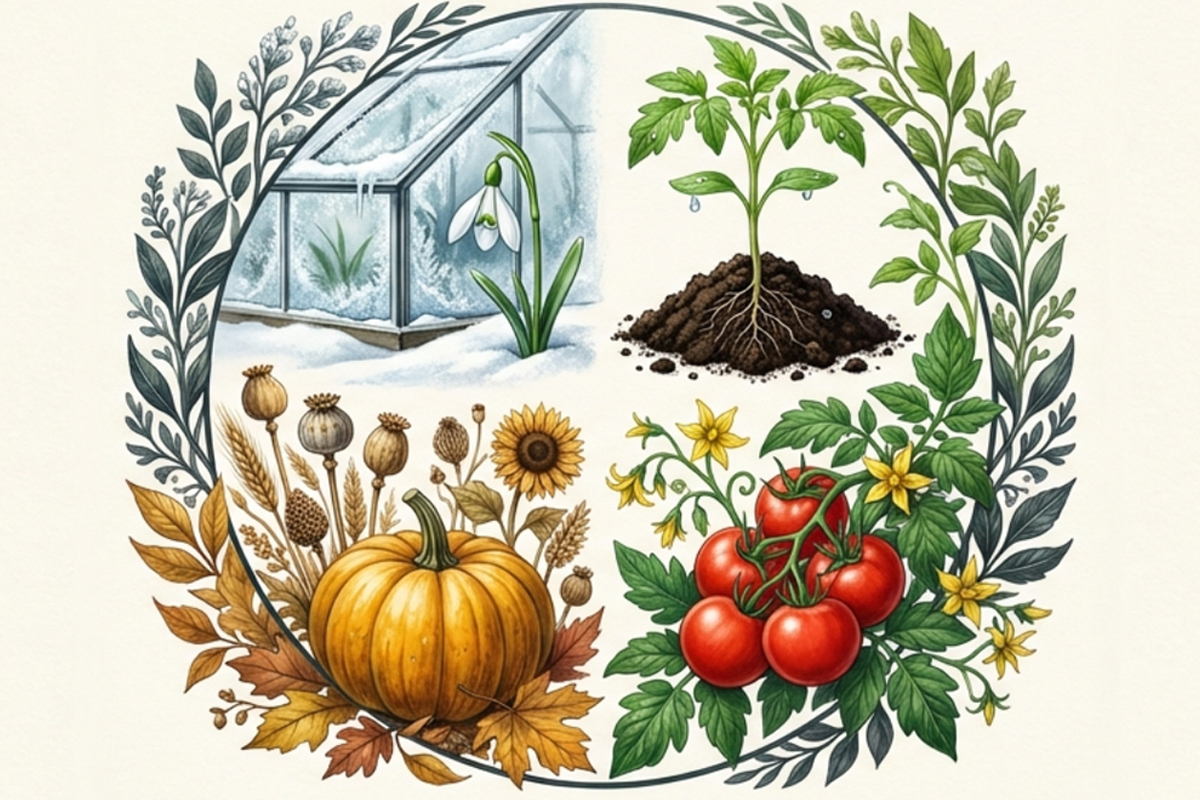 Beckmann Gew�chshaus-Kalender: Das Gartenjahr im �berblick