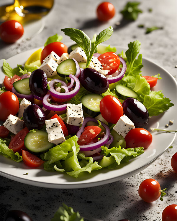 Salat fertig