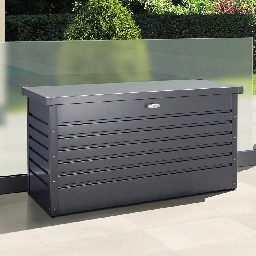 Garten- und Freizeitbox Größe 2 Dunkelgraumetallic 134 x 62 x 71 cm