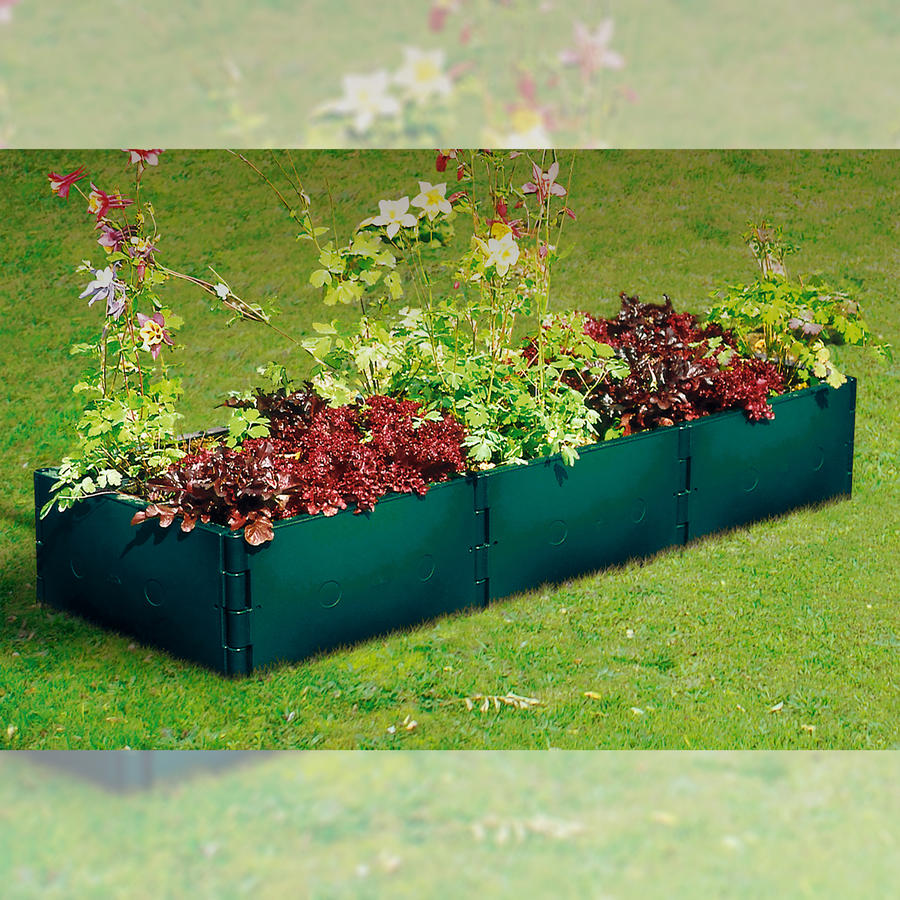 Hochbeet Verlngerung Hhe 25 cm  Grn