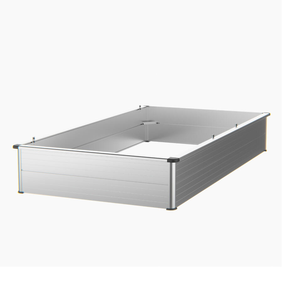 Alu-Unterbeet f�r Pflanzenhaus Modell 2