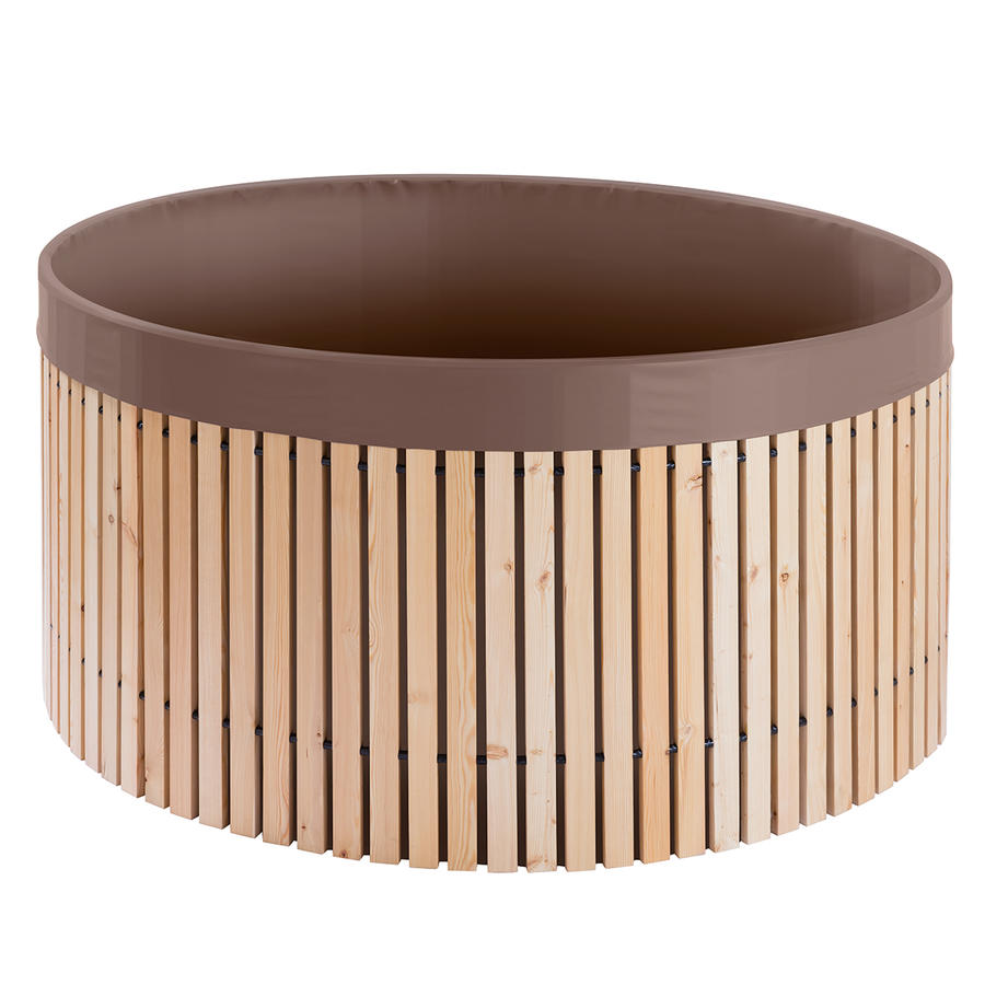 Beckmann-Regenfass 2000 Liter aus Lärchenholz