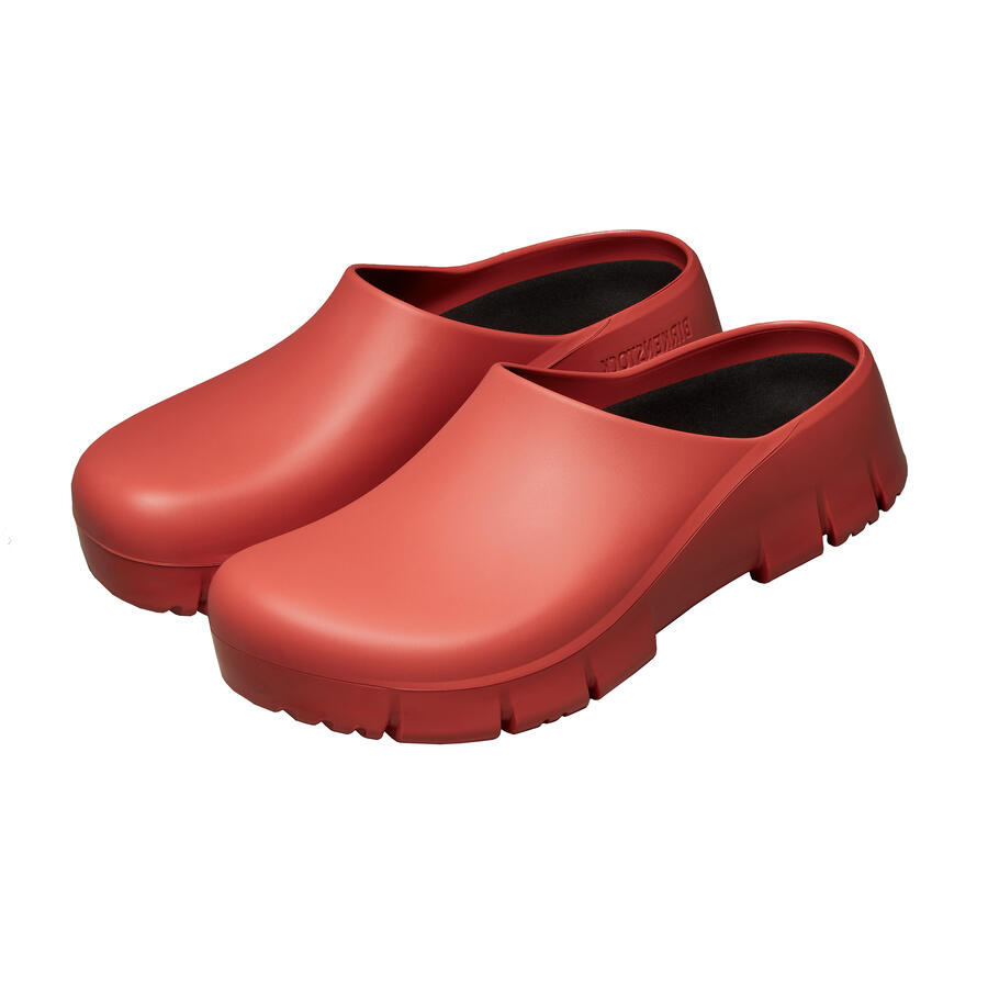 Birkenstock-Gartenschuh Rot
