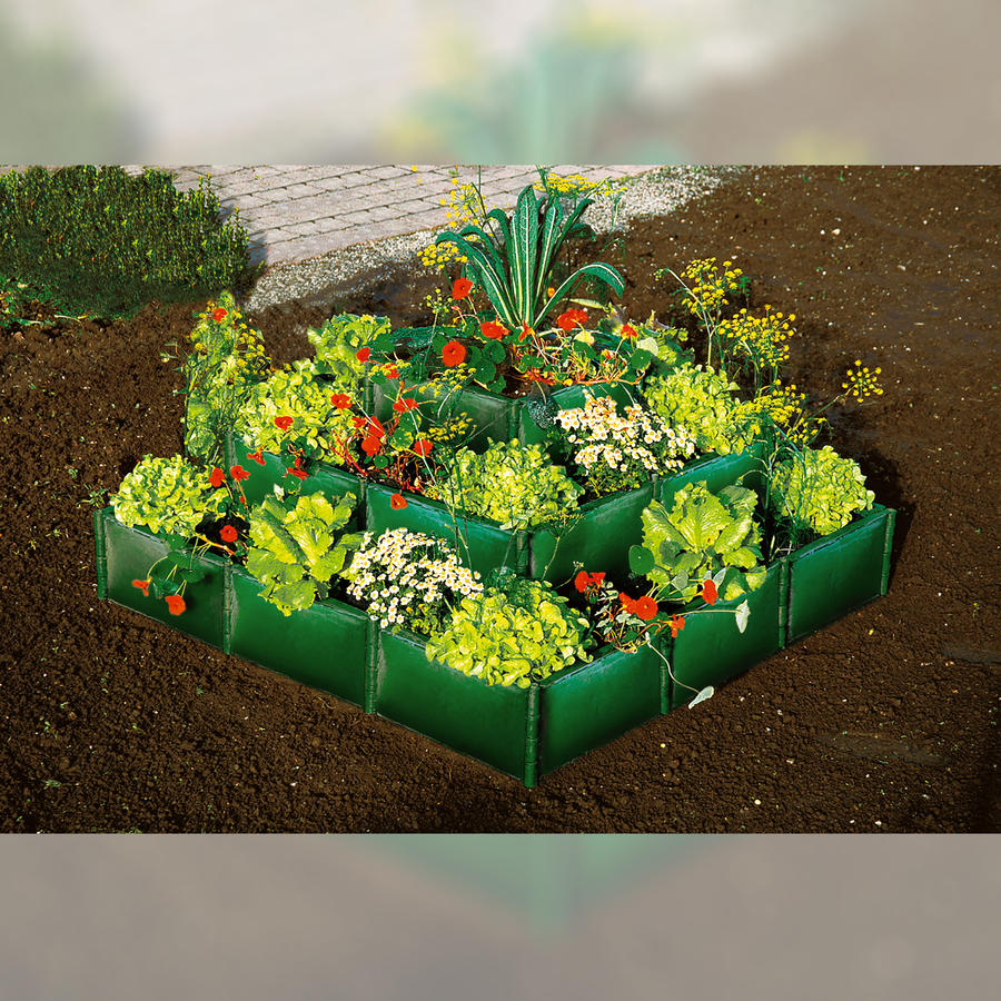 Hochbeet-Pyramide Grn 150 x 150 x 75 cm