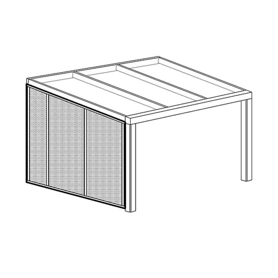 Seitenwand links für Größe 1 - 4