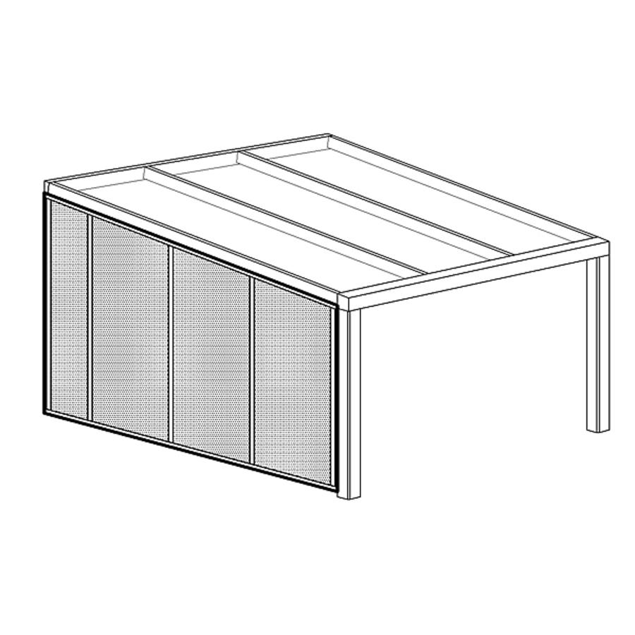 Seitenwand links für Größe 9 - 12