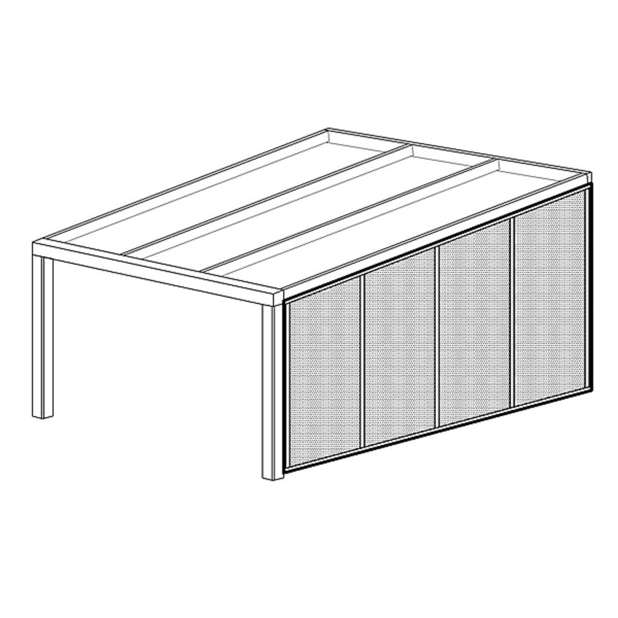 Seitenwand rechts für Größe 13 - 16