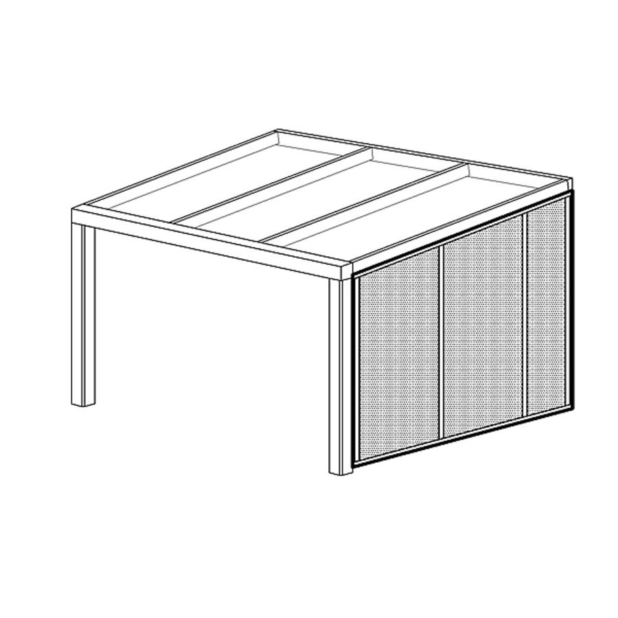 Seitenwand rechts für Größe 1 - 4