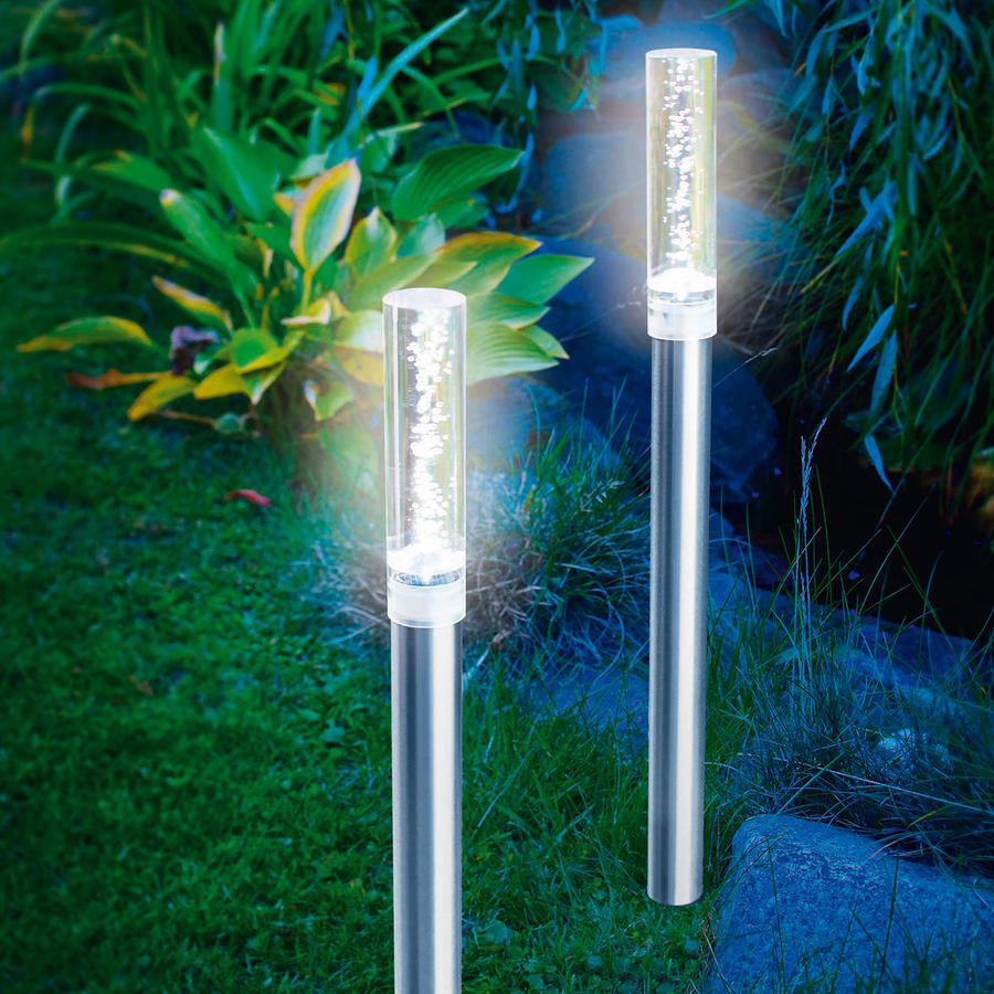 Solar-Stableuchte 2er-Set
