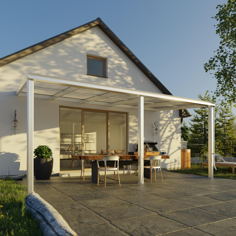 Terrassen-berdachung Exklusiv  Gre 3  Tiefe 271 cm,  Lnge 508 cm