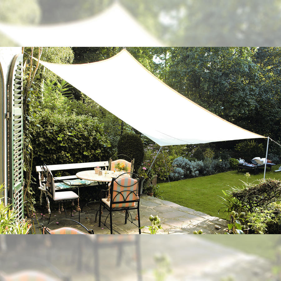 Viereck Sonnensegel Polyester