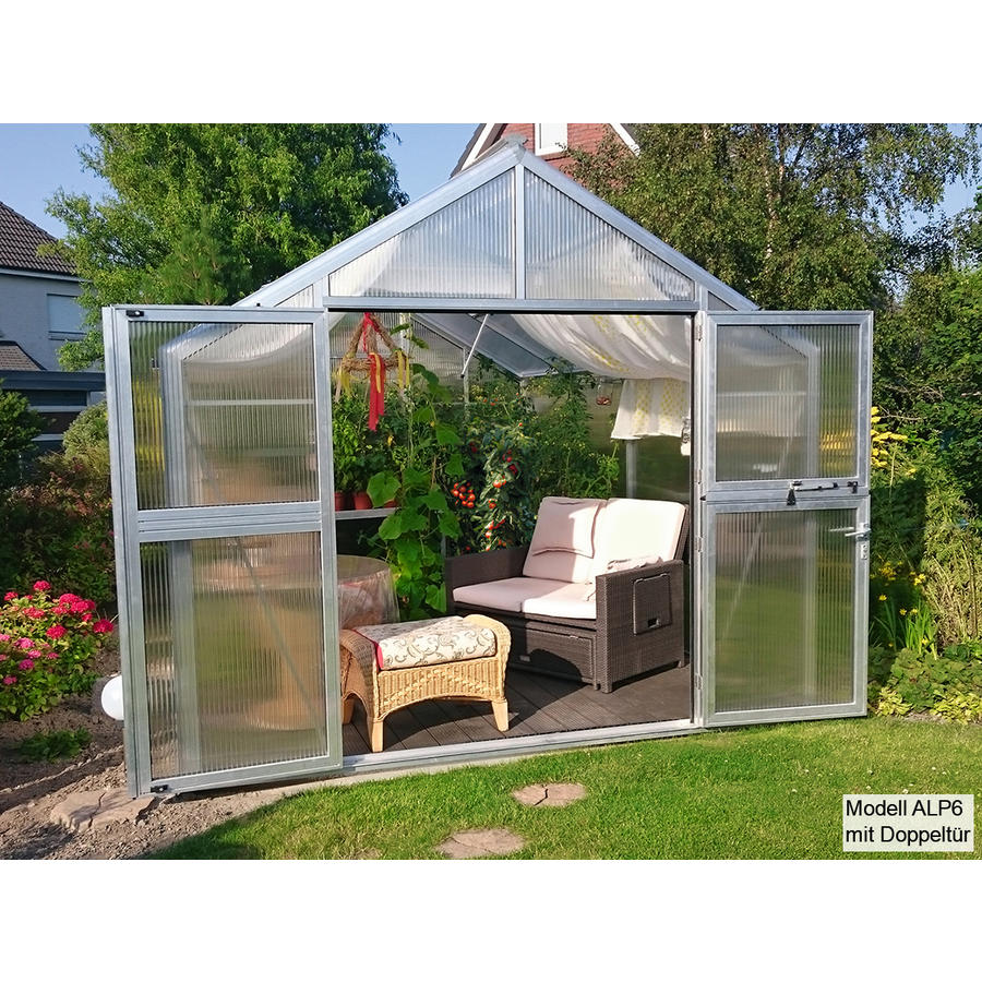 Gewchshaus Typ Allplanta Modell Classic ALP5  300 x 310 cm