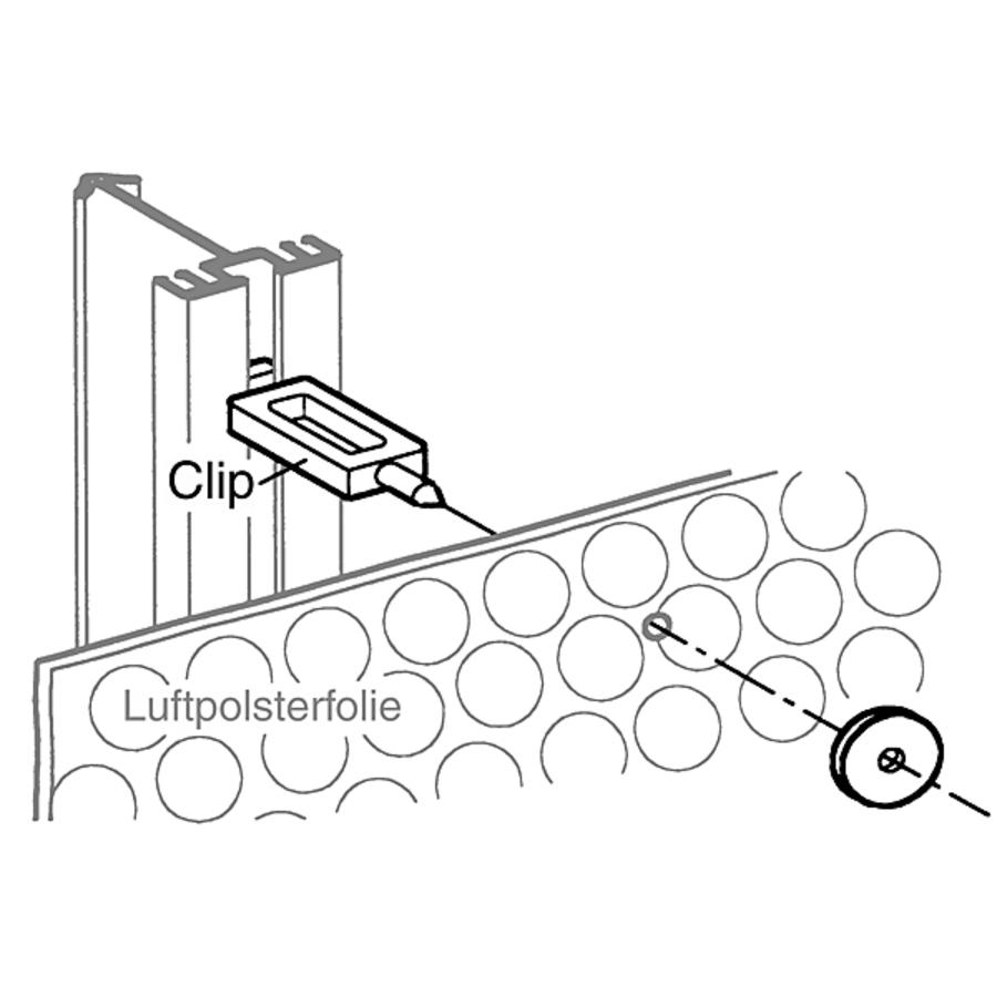 Befestigungs-Clips  20er-Packung