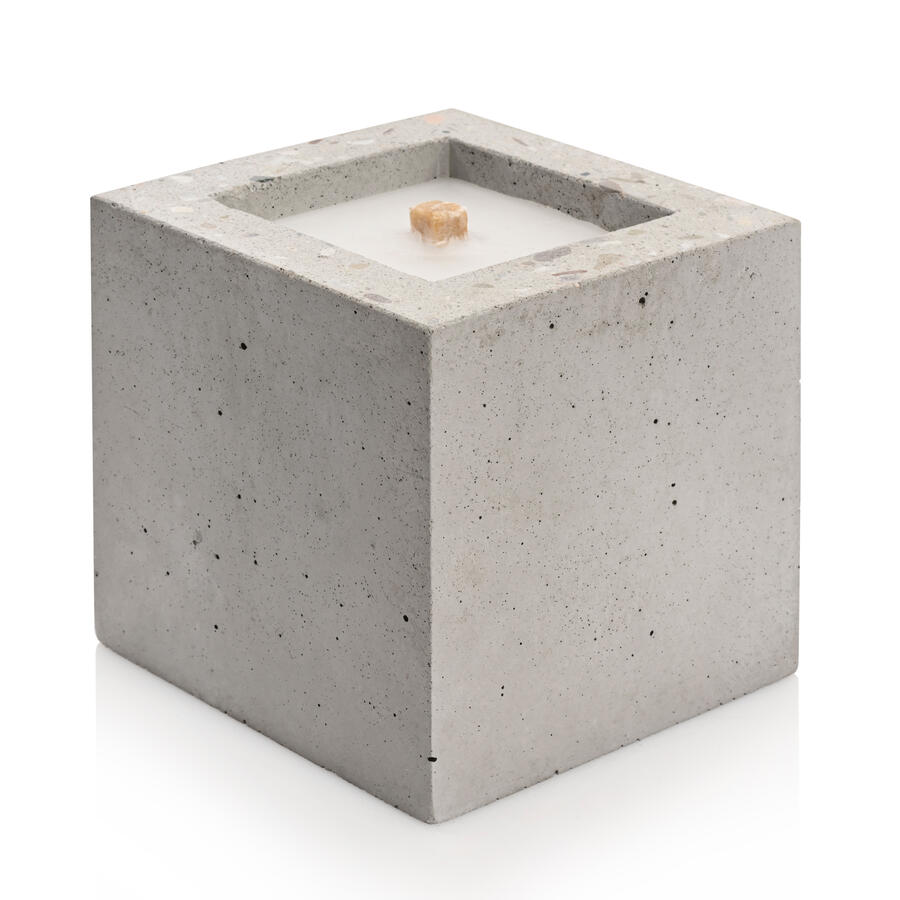 Betonfeuer  Modell 3  Wrfelform  10 x 10 x 10 cm
