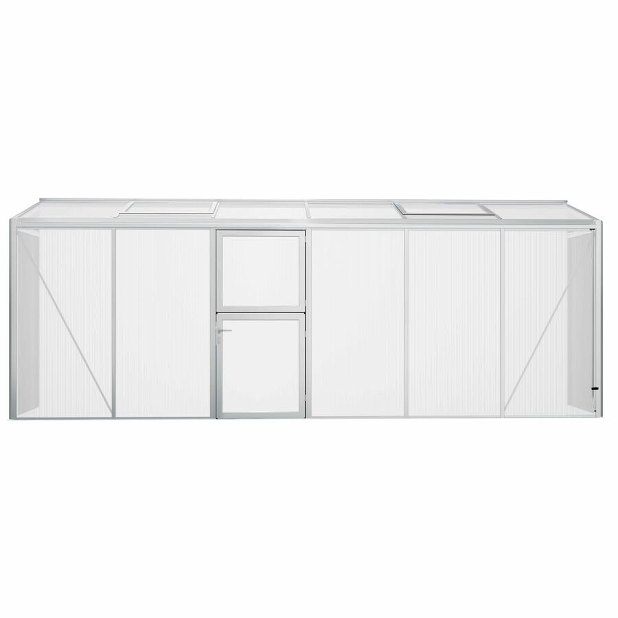 Anlehn- und Balkon-Gewächshaus Typ Allplanta®  BXL4  108 x 607 cm
