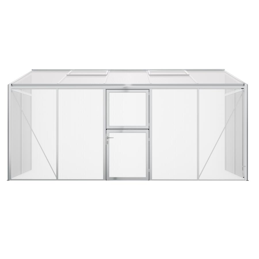 Anlehn- und Balkon-Gewächshaus Typ Allplanta®  BXL7  206 x 508 cm