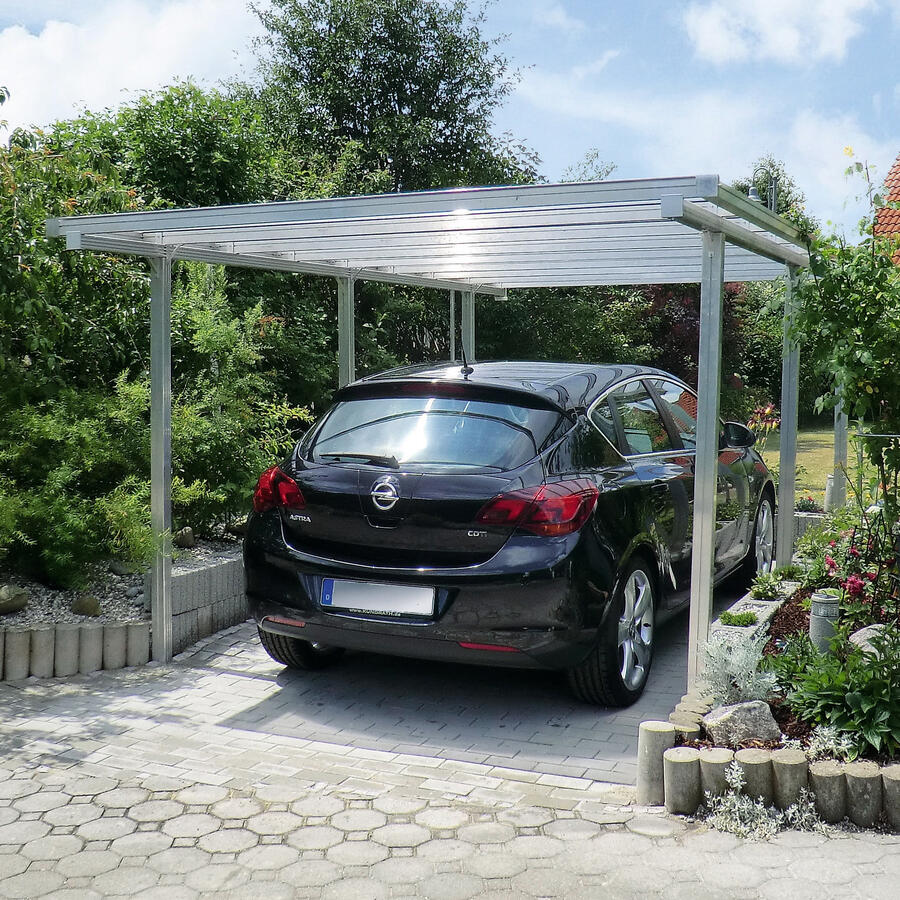 Aluminium-Carport und -Terrassendach