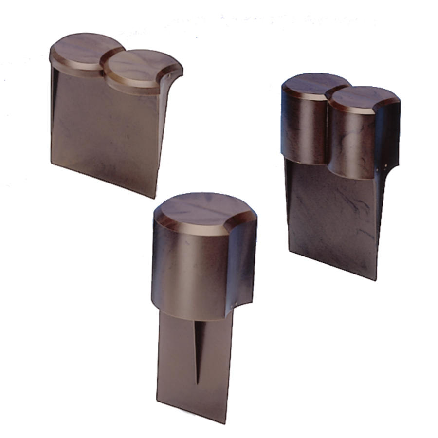 Beeteinfassung in Palisadenform klein und hoch