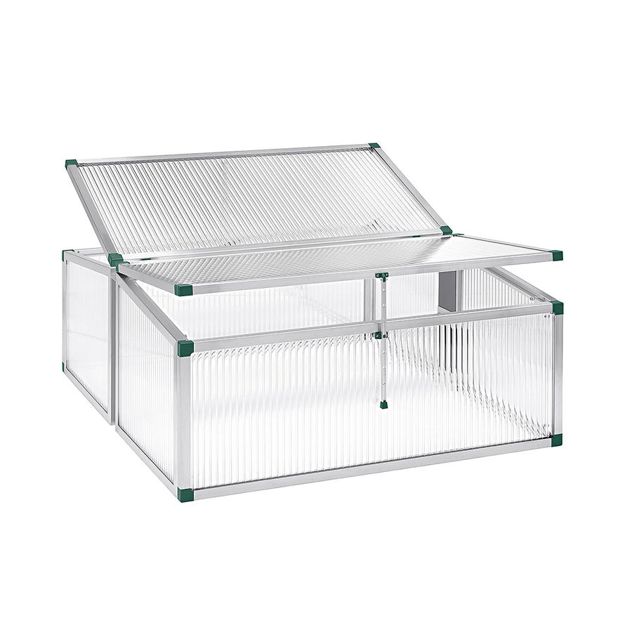 Frhbeet Typ Allgu Modell 4  Gre 2: 123 x 136 cm, 16 mm  Polycarbonat