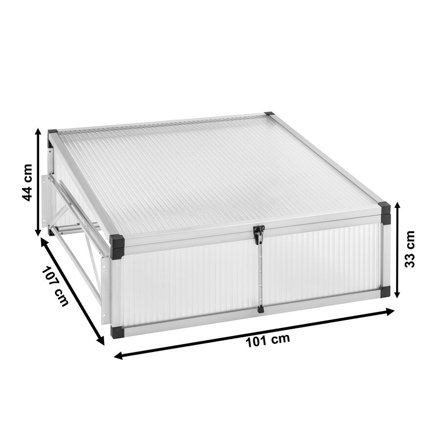   Verlngerung Frhbeet Typ Allgu Modell FTH, 16 mm Polycarbonat