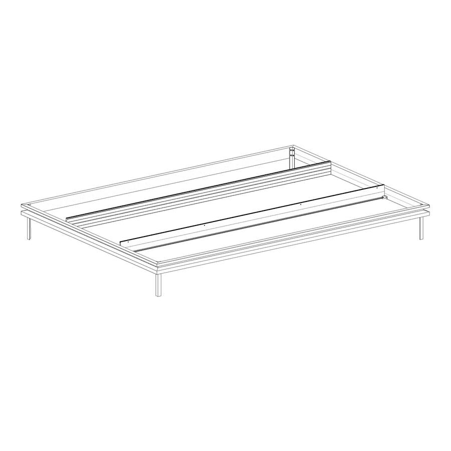 Fundamentrahmen f�r Gew�chshaus Modell SOLH65