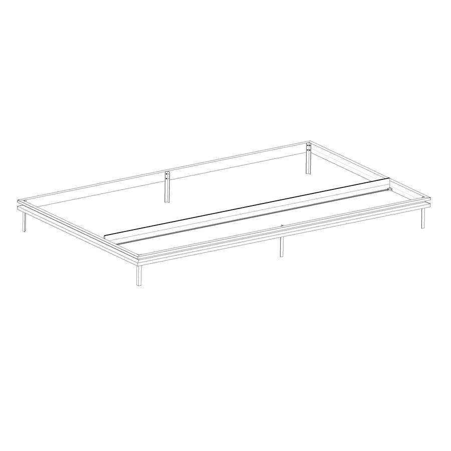 Fundamentrahmen f�r Gew�chshaus Modell SOLV56