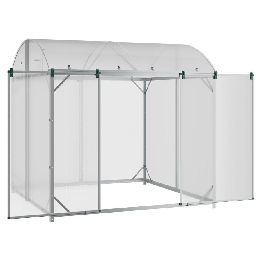 Gewchshaus Typ GB Gre 2  200 x 200 cm