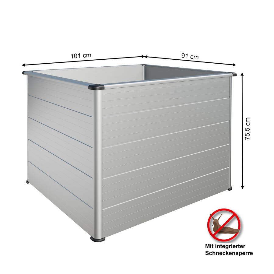Hochbeet Erntewunder 101 x 91 x 75,5 cm mit Schutzdach f�r Pflanzen PSN1