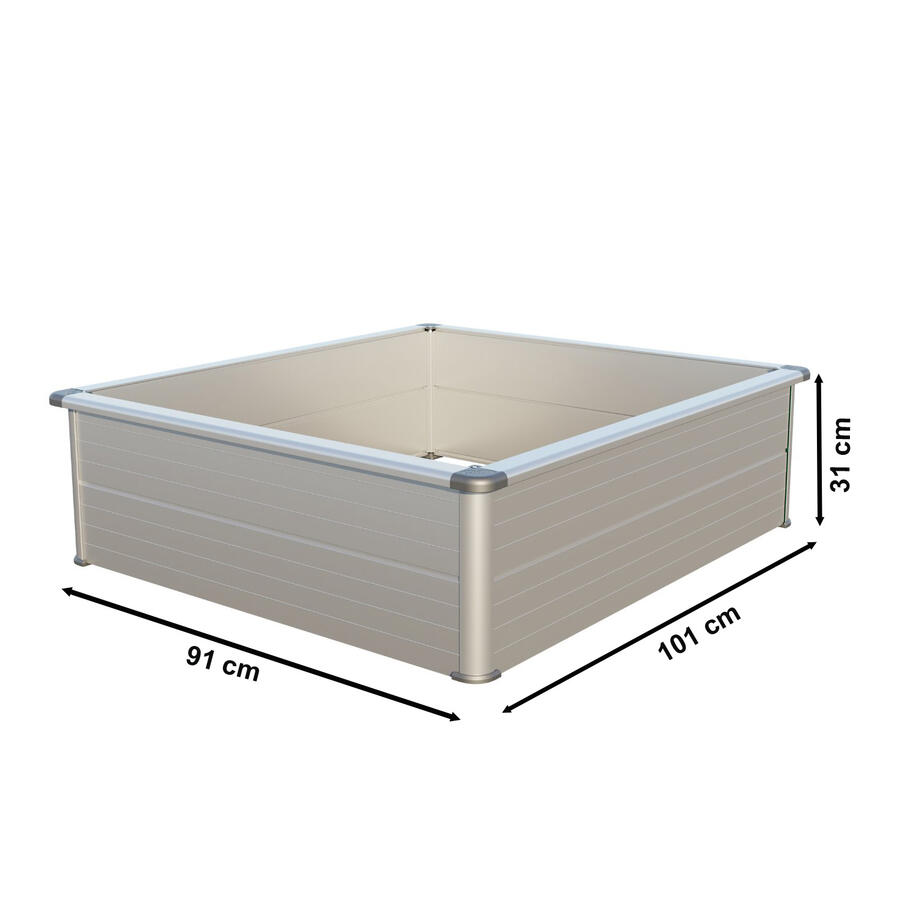 Wachstumsbeet Urban 101 x 91 x 31 cm