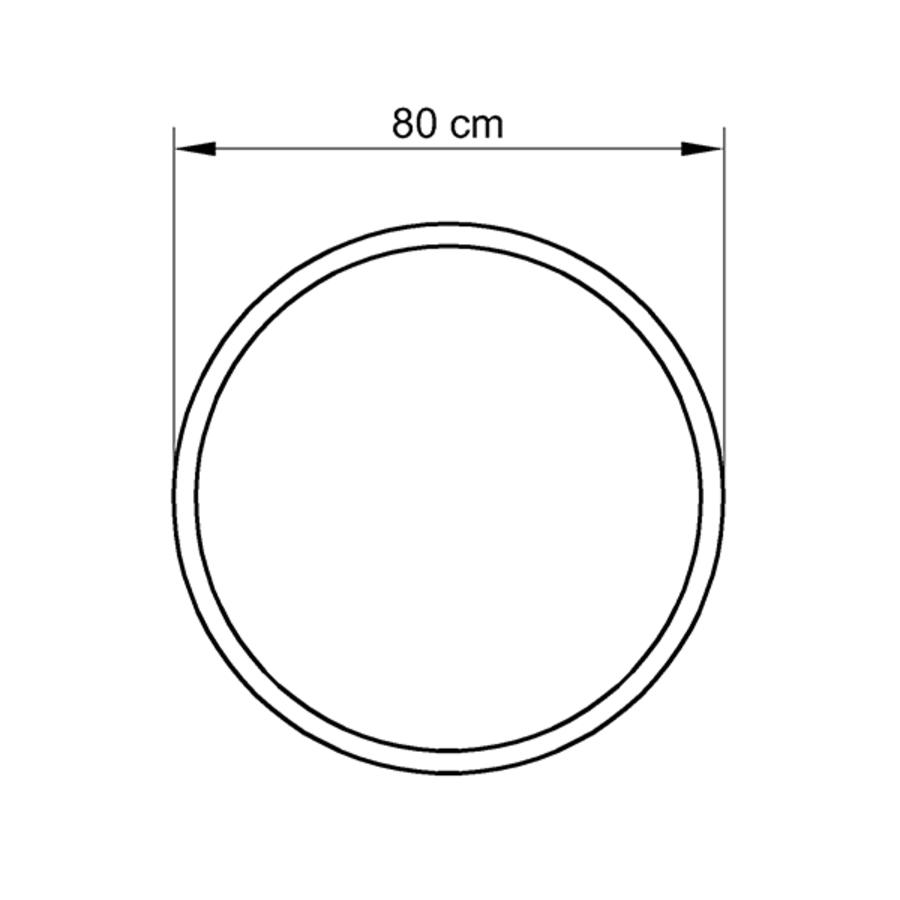 Hochbeet  80 cm, Hhe 29 cm