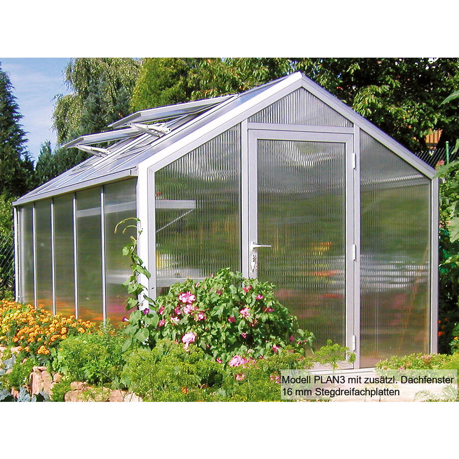 Gewchshaus Typ Plantarium Modell PLAN3  271 x 520 cm