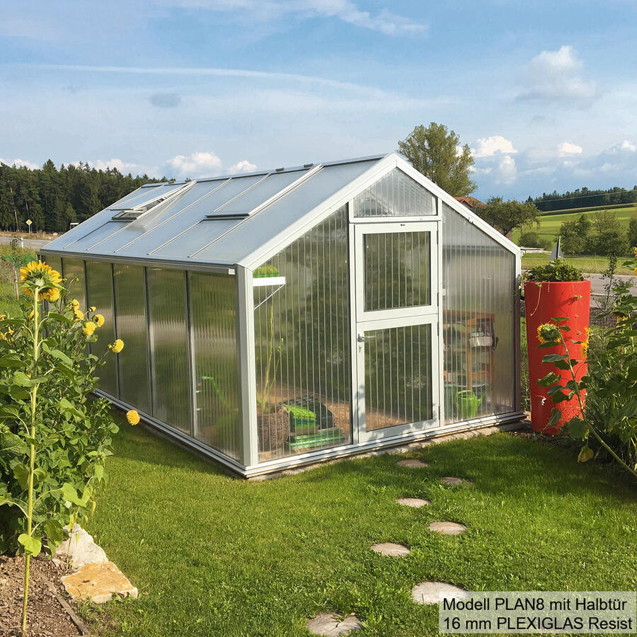 Gewchshaus Typ Plantarium Modell PLAN8  319 x 621 cm