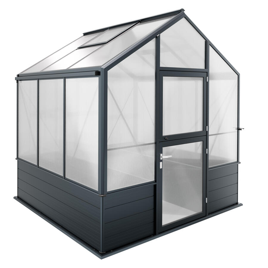 Hochbeet-Gew�chshaus Typ Solanum� Modell COMFORT SOLH63  257 x 222 cm