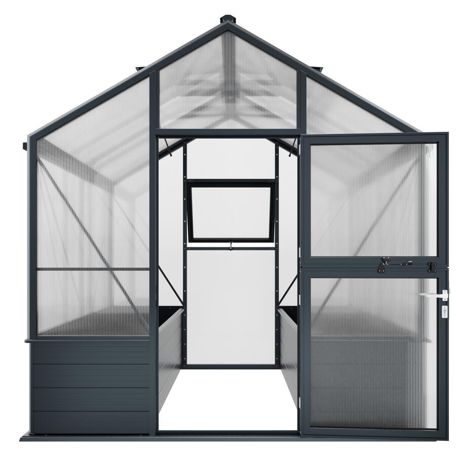 Hochbeet-Gew�chshaus Typ Solanum� Modell COMFORT SOLH63  257 x 222 cm