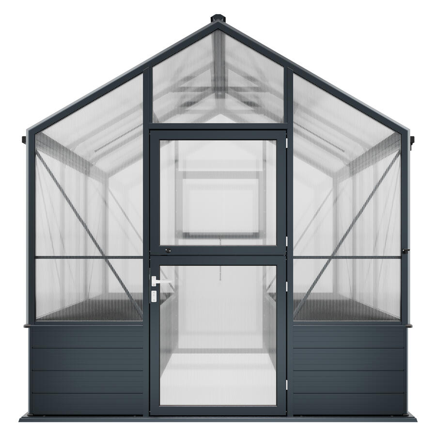 Hochbeet-Gew�chshaus Typ Solanum� Modell COMFORT SOLH63  257 x 222 cm