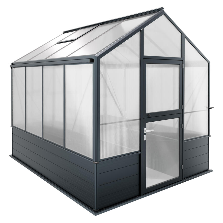 Hochbeet-Gew�chshaus Typ Solanum� Modell COMFORT SOLH64  257 x 292 cm