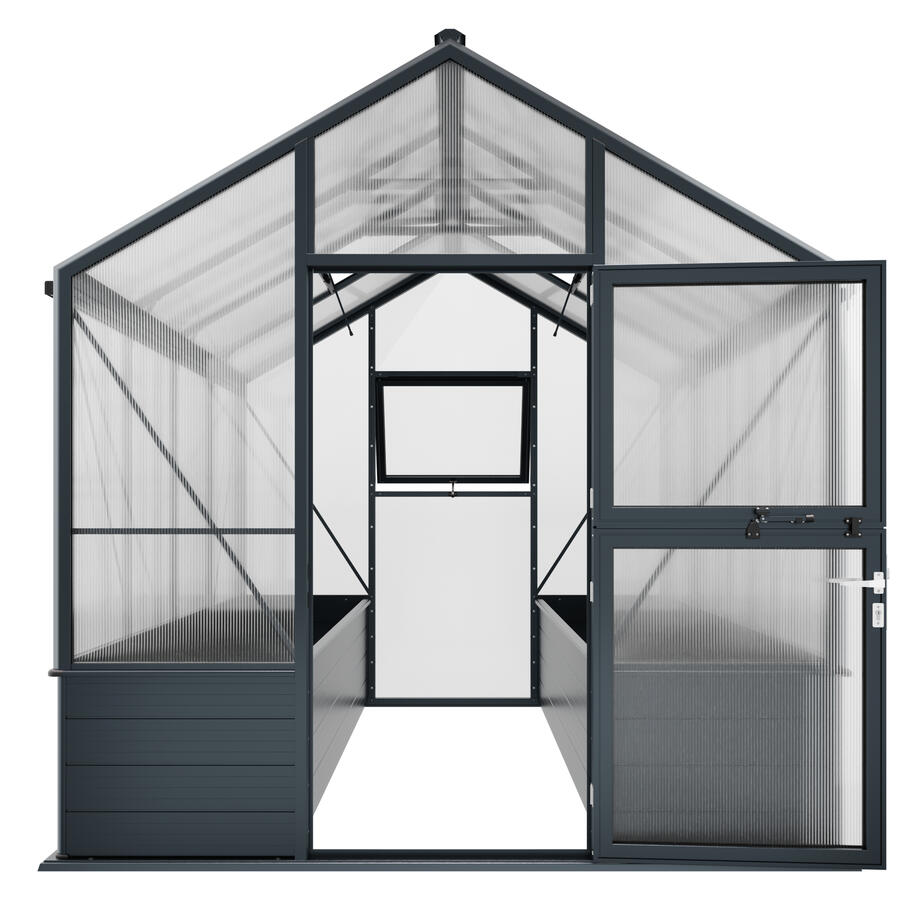 Hochbeet-Gew�chshaus Typ Solanum� Modell COMFORT SOLH64  257 x 292 cm