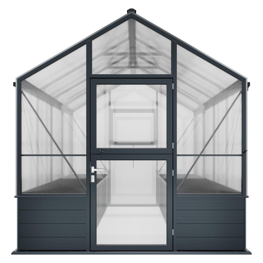 Hochbeet-Gew�chshaus Typ Solanum� Modell COMFORT SOLH64  257 x 292 cm