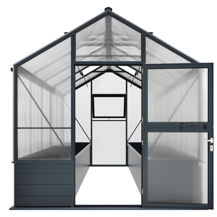 Hochbeet-Gew�chshaus Typ Solanum� Modell COMFORT SOLH65  257 x 362 cm