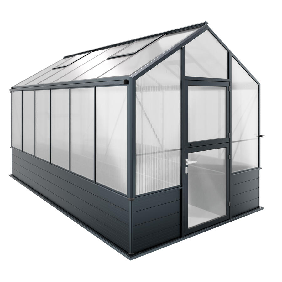 Hochbeet-Gew�chshaus Typ Solanum� Modell COMFORT SOLH66  257 x 432 cm