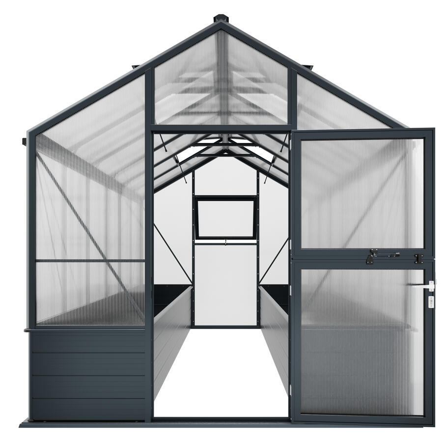 Hochbeet-Gew�chshaus Typ Solanum� Modell COMFORT SOLH66  257 x 432 cm