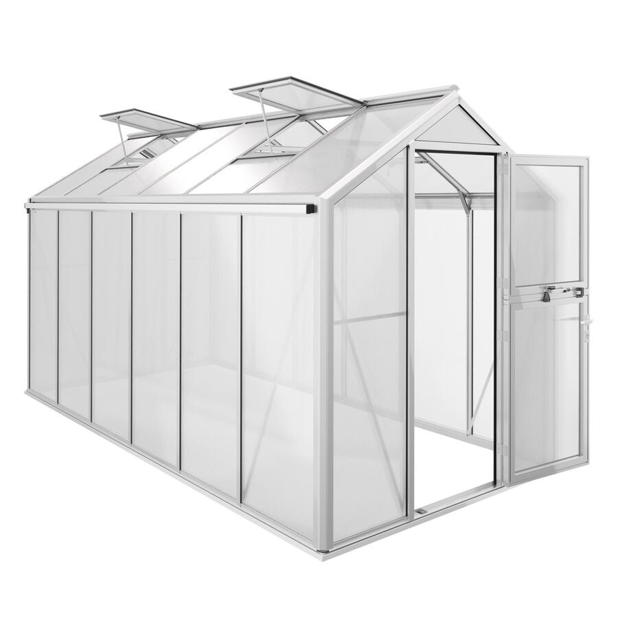 Gewchshaus Typ Solanum Modell Urban SOLS16 200 x 381 cm