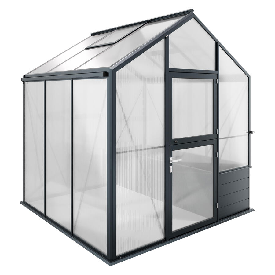 Hochbeet-Gew�chshaus Typ Solanum� Modell VARIUS SOLV53  257 x 222 cm