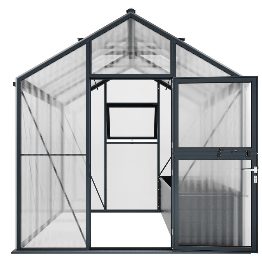 Hochbeet-Gew�chshaus Typ Solanum� Modell VARIUS SOLV53  257 x 222 cm