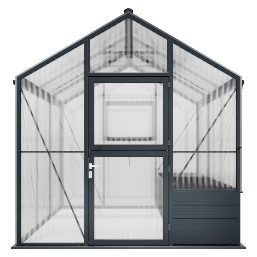 Hochbeet-Gew�chshaus Typ Solanum� Modell VARIUS SOLV53  257 x 222 cm