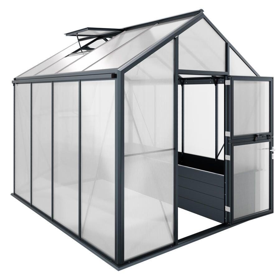 Hochbeet-Gew�chshaus Typ Solanum� Modell VARIUS SOLV54  257 x 292 cm