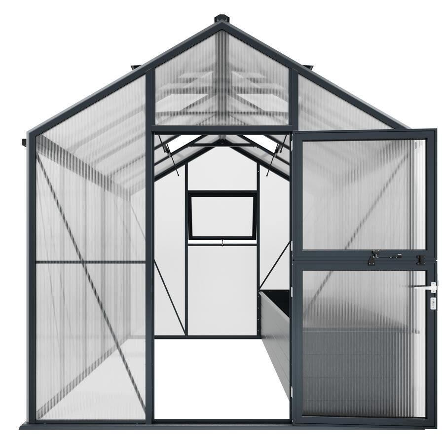 Hochbeet-Gew�chshaus Typ Solanum� Modell VARIUS SOLV55  257 x 362 cm